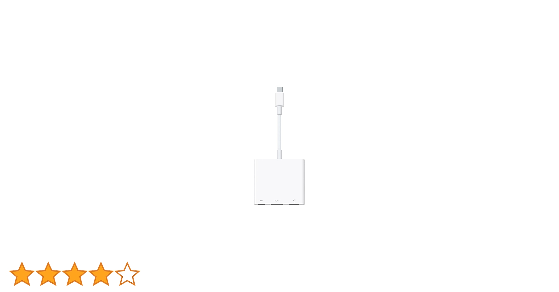 Apple純正品 APPLE MW5M3ZA/A Apple Apple純正 USB-C Digital AV Multiportアダプタ (MW5M3ZA